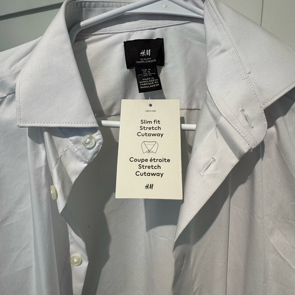 H&M White Dress Shirt - Picture 4 of 4